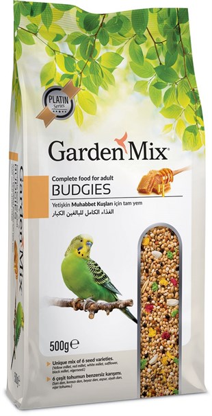Gardenmix Platin Balli Muhabbet Kuş Yemi 500 Gr